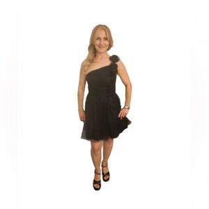 Aidan Mattox Black Dress